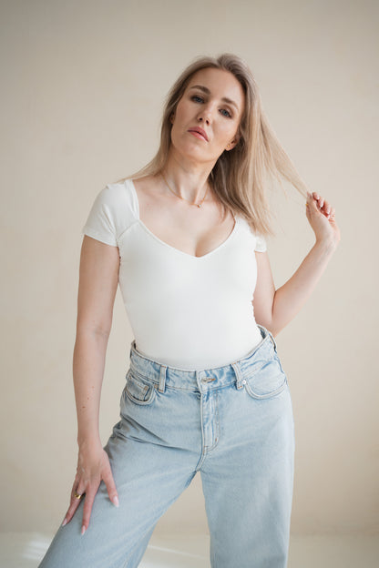 Bamboo Blossom Bodysuit